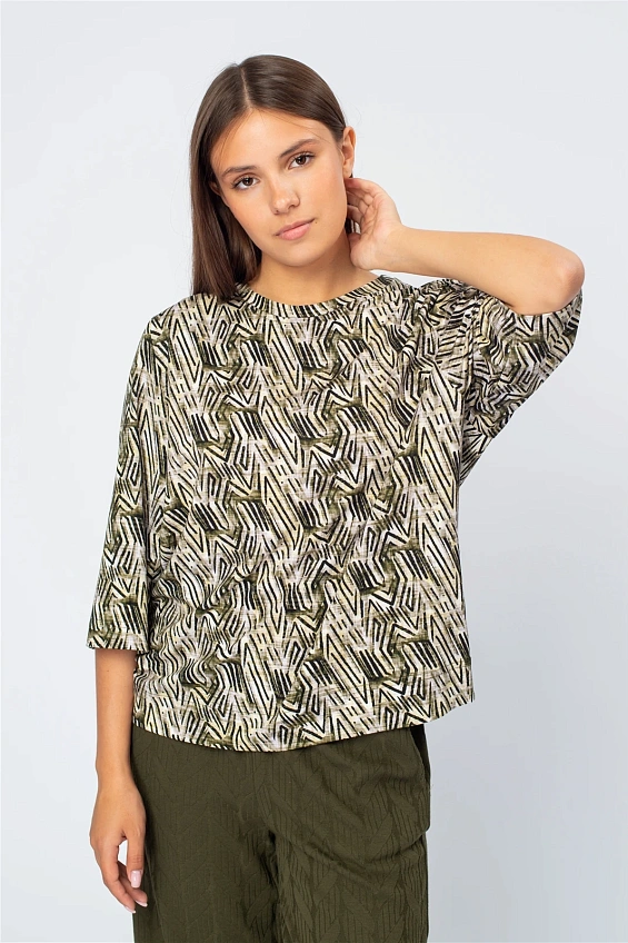 Футболка женская 4111.1.V оптом от производителя Ledinika