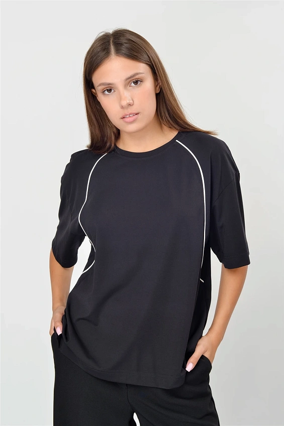 Футболка женская 5087.AKT оптом от производителя Ledinika