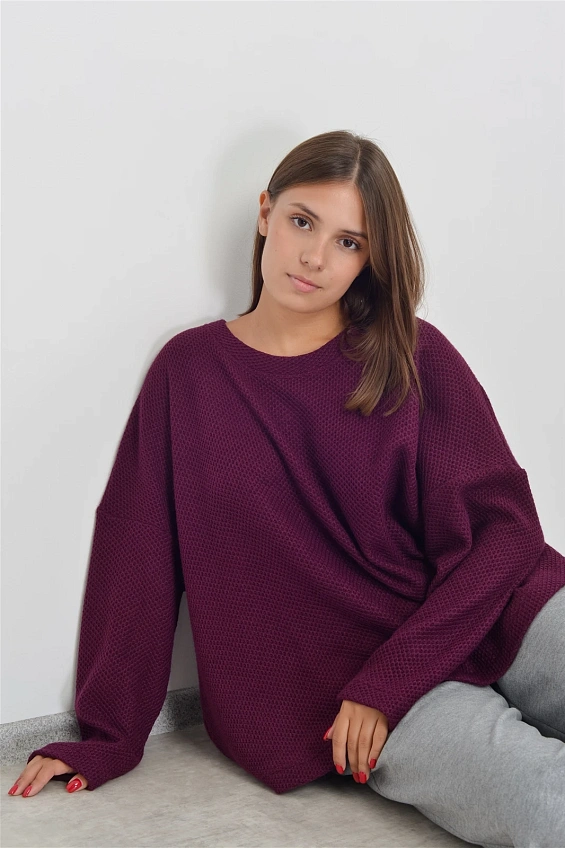 Джемпер женский 3126.2.DJT оптом от производителя Ledinika